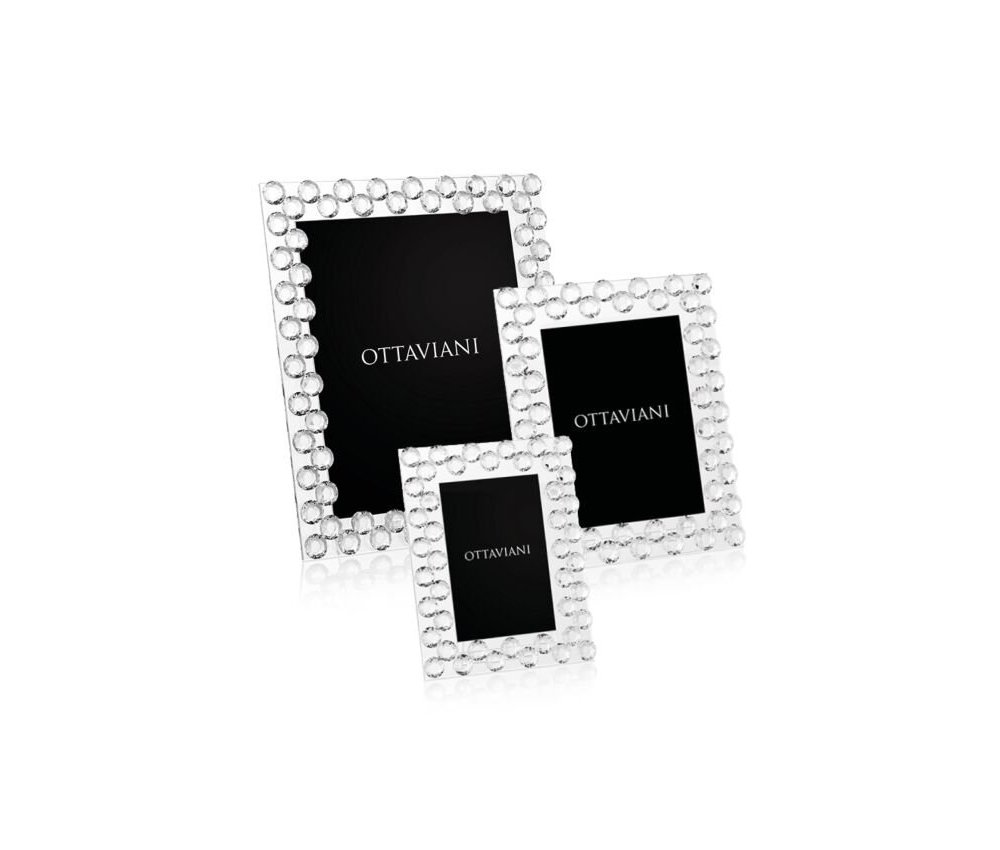 Ottaviani - Portatovaglioli Cristallo - Elegante - 16X5X9,5 Cm