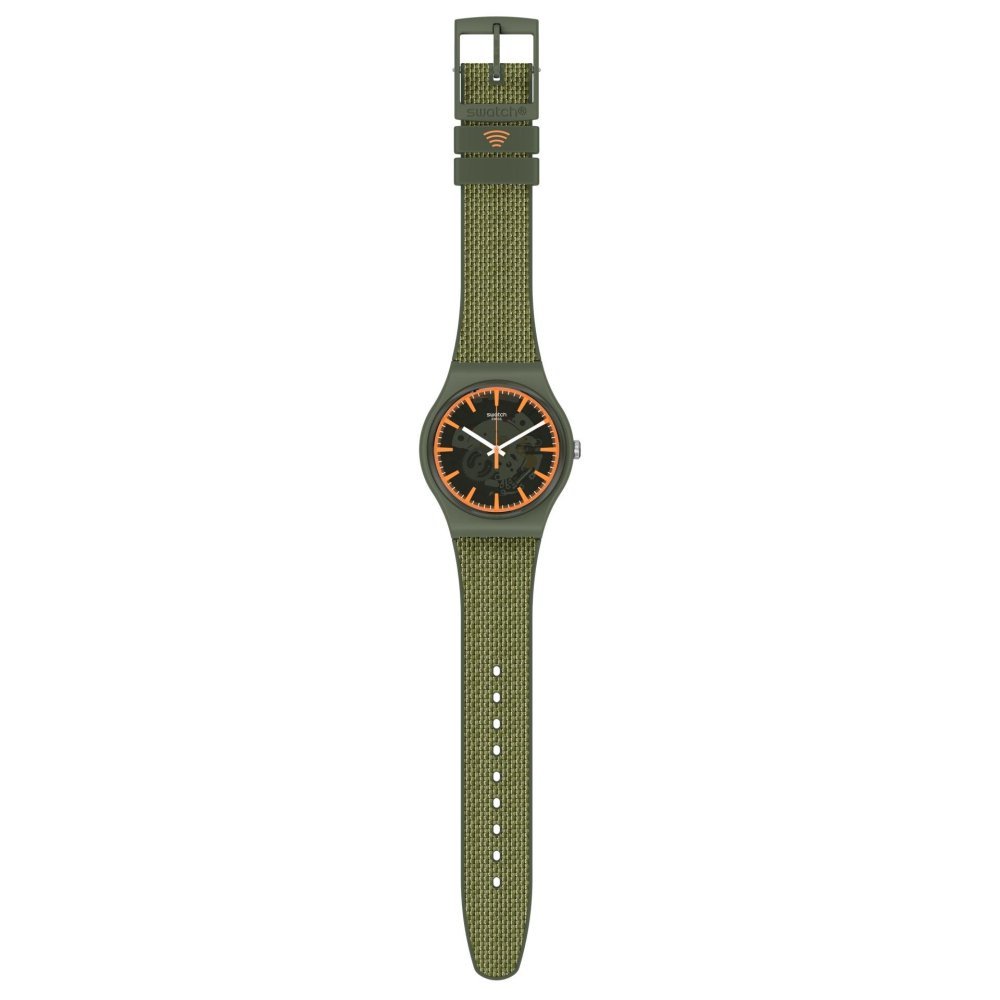Swatch - Ongpay! Modell - Verde - Tessuto/Silicone