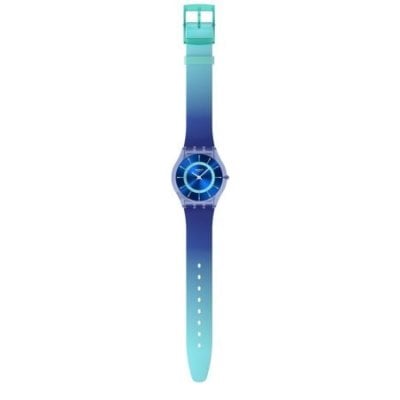 Swatch - Jammy Grape Dream - Quadrante Blu - Cinturino Silicone