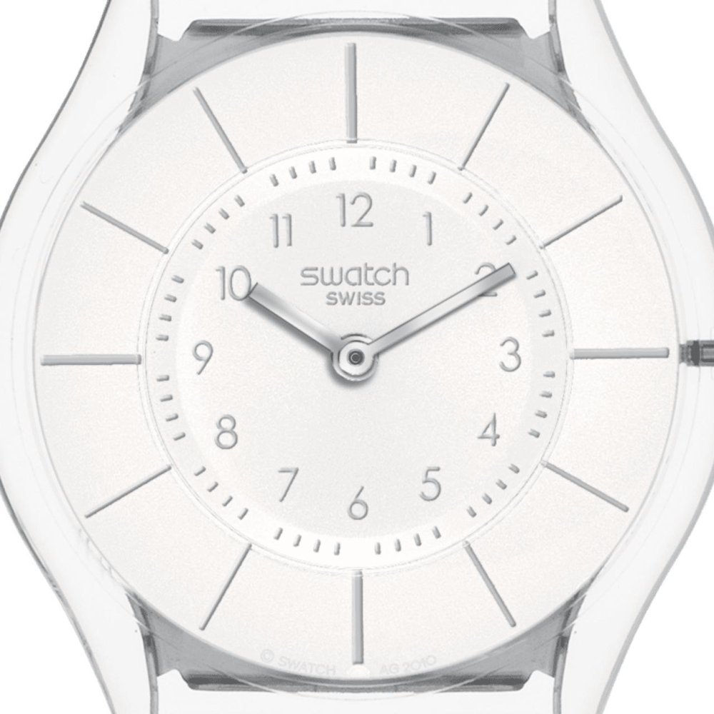 Swatch - White Classiness - Quadrante Bianco - Cinturino Silicone