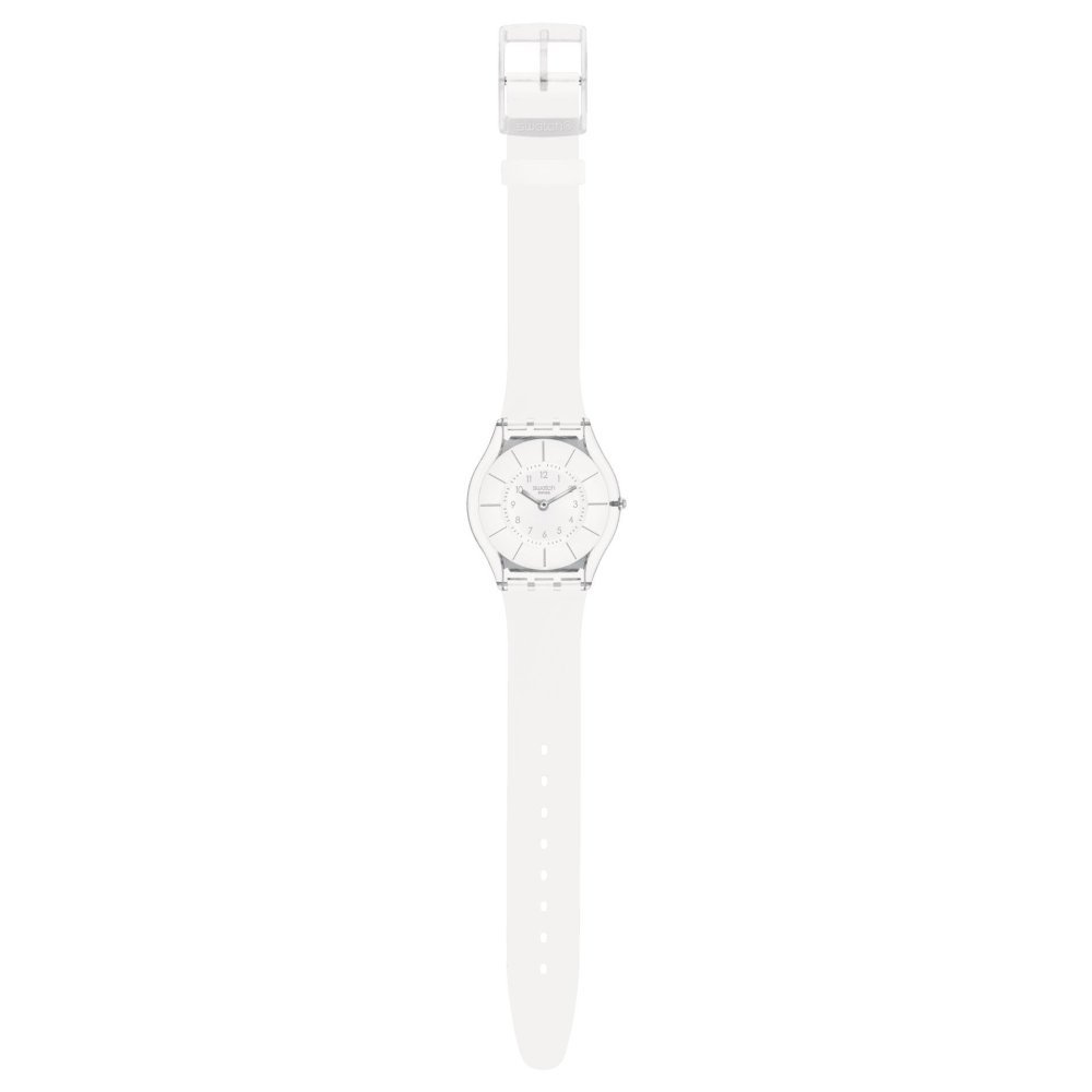 Swatch - White Classiness - Quadrante Bianco - Cinturino Silicone