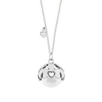 Amen - Collana Chiama Angeli - Acciaio Rodiato - Donna