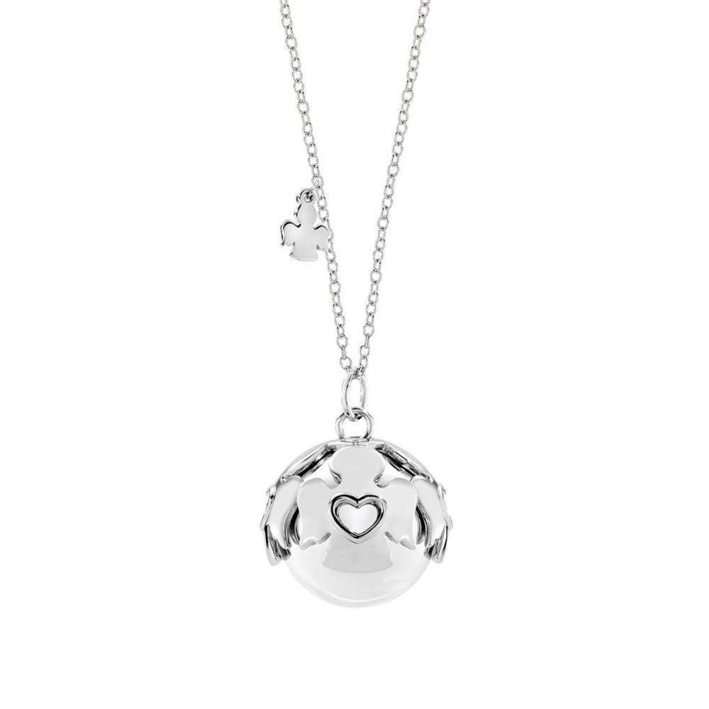 Amen - Collana Chiama Angeli - Acciaio Rodiato - Donna