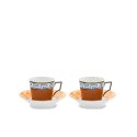 SERVIZIO DA CAFFÈ PER DUE  Il viaggio di Nettuno - Richard Ginori
