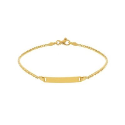 Songa Antonio - Bracciale Targa - Oro Giallo - 18 Carati