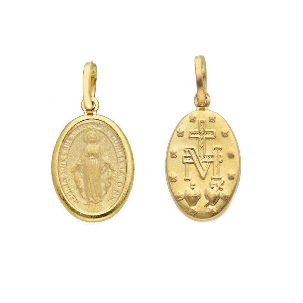 Songa Antonio - Medaglia Oro Giallo 18Ct - Gioiello Elegante