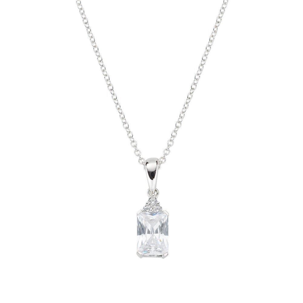 Amen - Collana Princess - Argento - Zirconi Bianchi