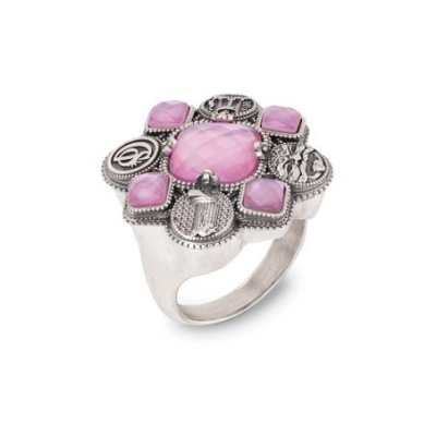 Gerardo Sacco - Anello Argento 925 - Pietre Sfaccettate