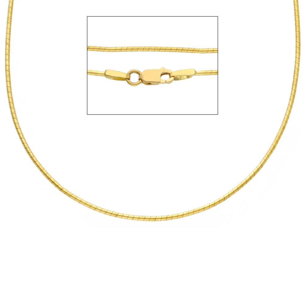 Songa Antonio - Catena Girocollo Oro Giallo - 18 Ct - 40Cm