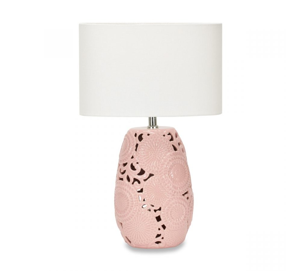 Henriette - Lampada Kyoto - Ceramica - Rosa