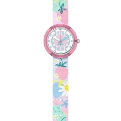 Flik Flak - Berry Nice Bambini - Rosa - Quadrante Bianco