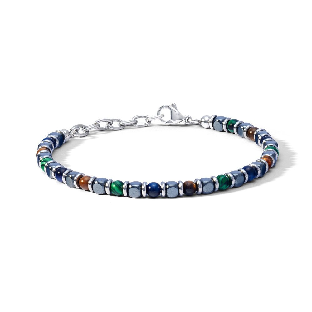 Comete Gioielli - Bracciale Acciaio - Pietre