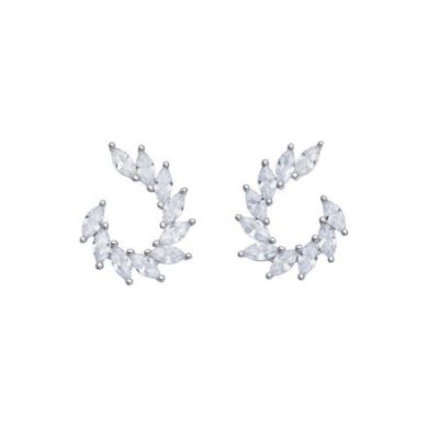 Comete Gioielli - Orecchini Argento - Zirconi Bianchi