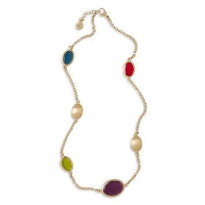 Aquaforte - Collana Girocollo - Oro Giallo - Multicolore