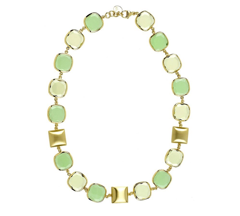Aquaforte - Collana Gioiello - Oro Giallo - Ag 925