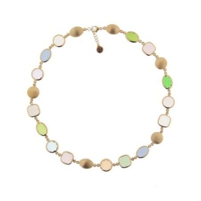 Aquaforte - Collana Coriandoli - Argento 925 - Oro 23Kt