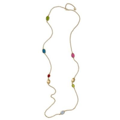 Aquaforte - Collana Lunga Caramelle - Placcato Oro