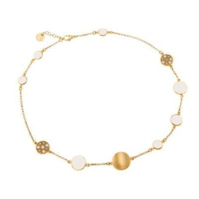 Aquaforte - Girocollo Tonde Reverse - Oro Giallo - Zirconi