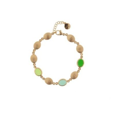 Aquaforte - Bracciale Mignon - Saponette Satinate - Verde