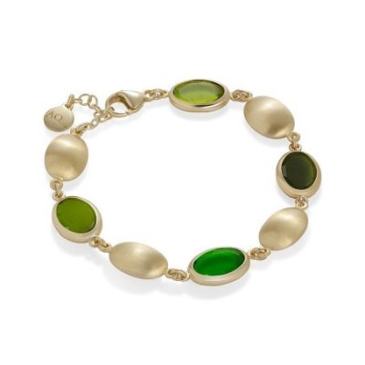 Aquaforte - Bracciale Caramelle - Placcato Oro - Verde