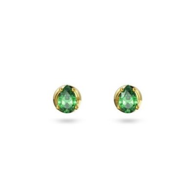 Swarovski - Orecchini A Lobo Stilla - Verde
