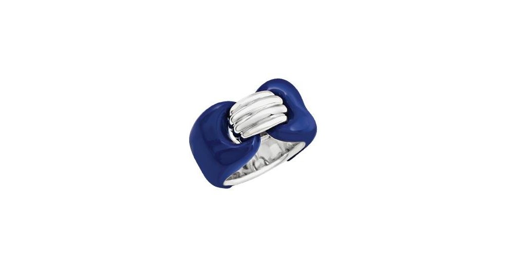 Chantecler - Anello Capriness - Argento - Resina