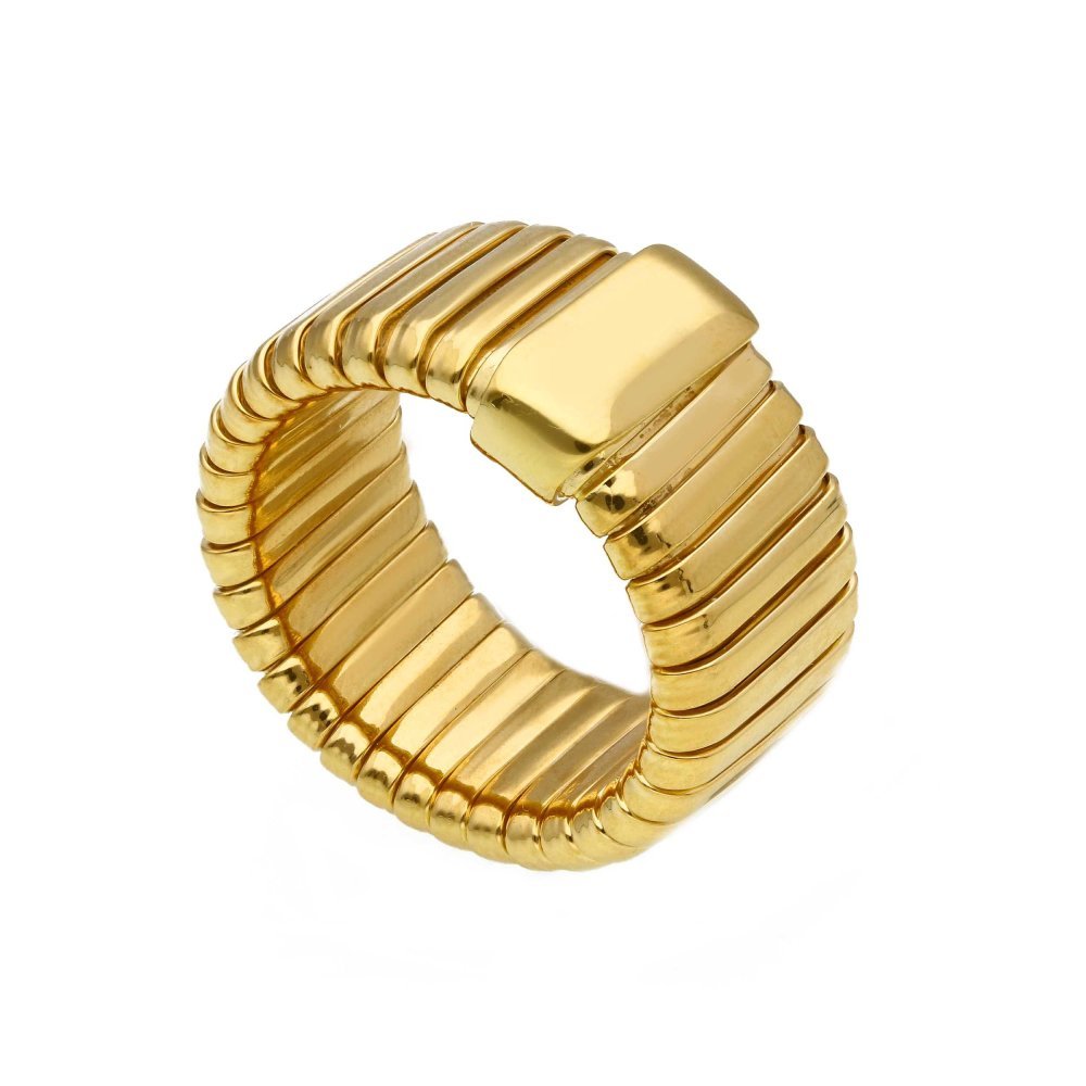 Songa Antonio - Anello Fascia - Argento Dorato