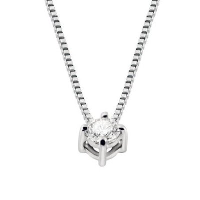 Salvini - Collierino In Oro Bianco - Diamante