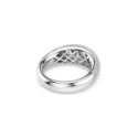 Swarovski - Anello Sublima - Placcatura Rodio - Bianco