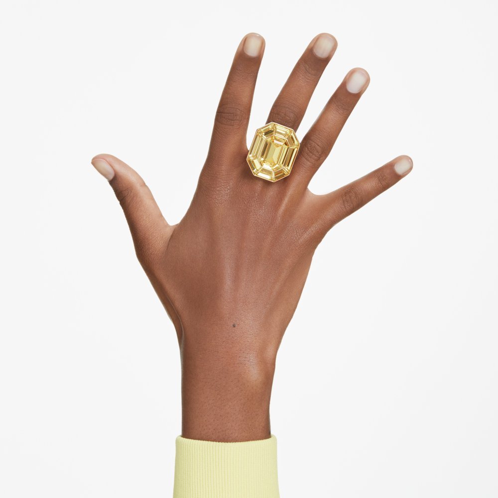 Swarovski - Anello Lucent - Giallo - Cristalli