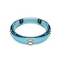 Swarovski - Bracciale Rigido Dulcis - Blu - Cristalli