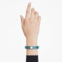 Swarovski - Bracciale Rigido Dulcis - Blu - Cristalli