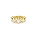 Swarovski - Anello Imber - Placcato Color Oro - Bianco
