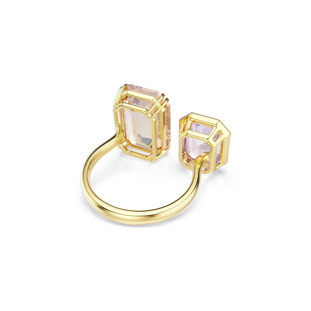 Swarovski - Anello Aperto Millenia - Cristalli - Oro