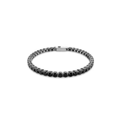 Swarovski - Bracciale Tennis Matrix - Placcato Rutenio