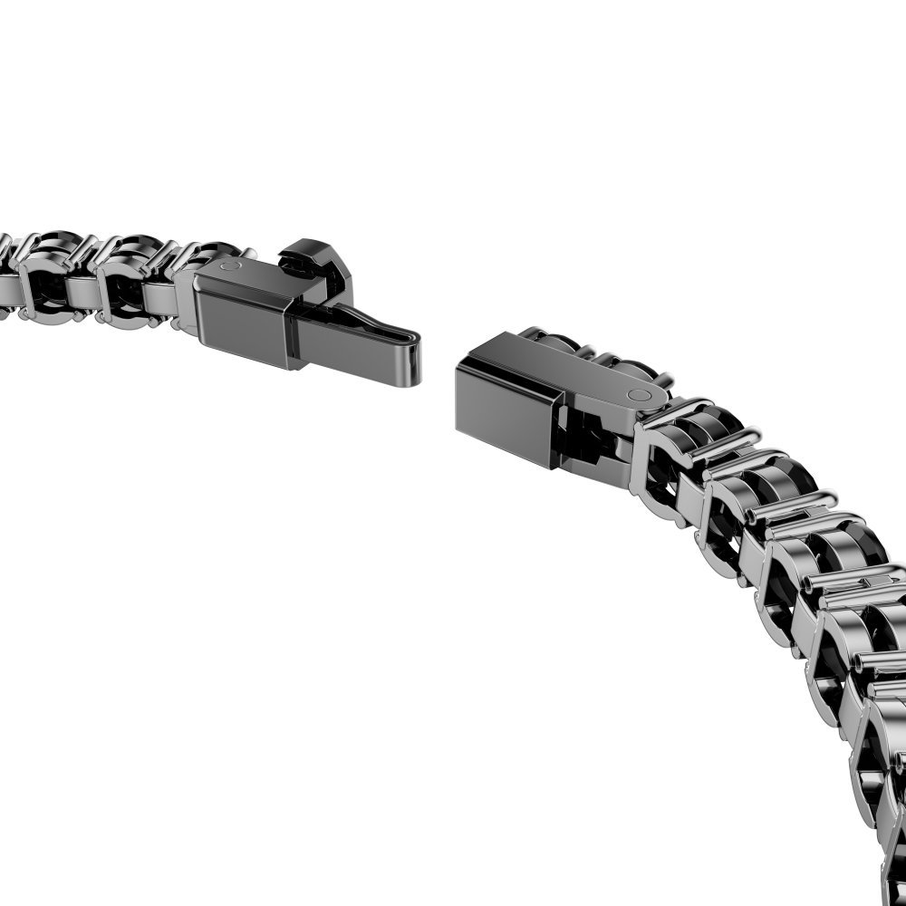 Swarovski - Bracciale Tennis Matrix - Placcato Rutenio
