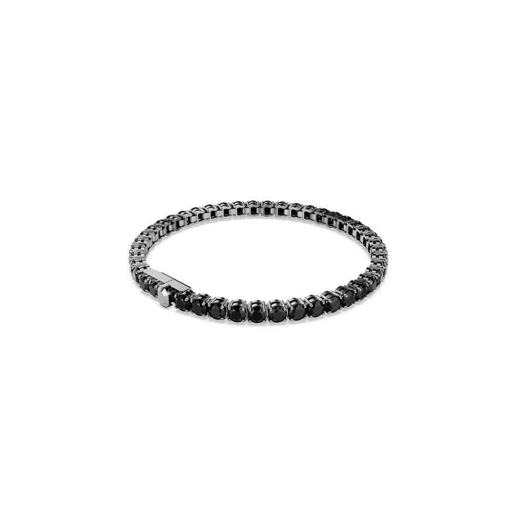 Swarovski - Bracciale Tennis Matrix - Placcato Rutenio