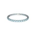 Swarovski - Braccialetto Matrix Tennis - Blu - Rodio