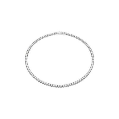 Swarovski - Collana Matrix Tennis - Placcato Rodio