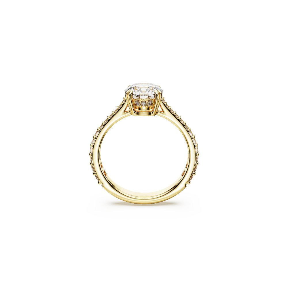 Swarovski - Anello Cocktail Constella - Placcato Oro