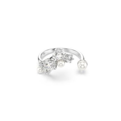 Swarovski - Anello Aperto Constella - Bianco