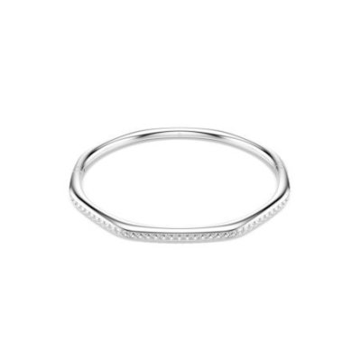 Swarovski - Bracciale Rigido Dextera - Cristalli - Bianco