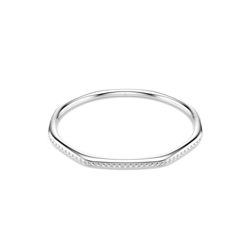 Swarovski - Bracciale Rigido Dextera - Cristalli - Bianco