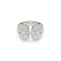 Swarovski - Anello Sublima - Cristalli - Rodio