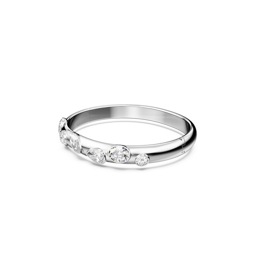 Swarovski - Bracciale Rigido Imber - Cristalli - Bianco