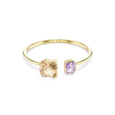 Swarovski - Bracciale Rigido Millenia - Cristalli - Oro