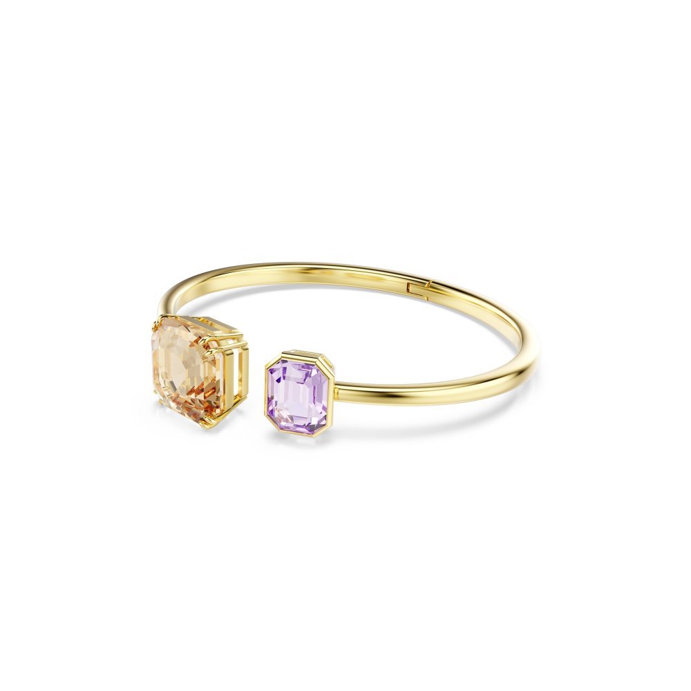 Swarovski - Bracciale Rigido Millenia - Cristalli - Oro