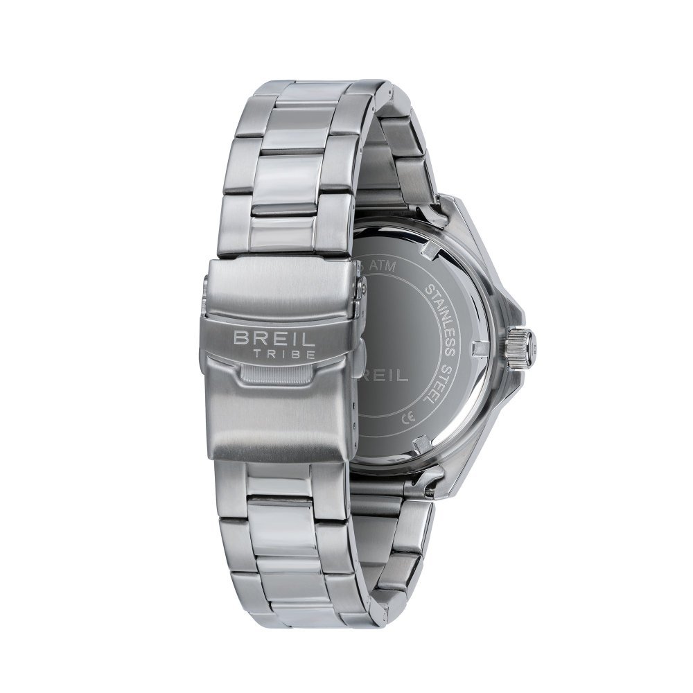 Breil Tribe - Off Beat Multifunzione - Acciaio - Blu