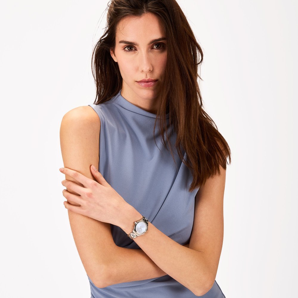 Breil Tribe - Solo Tempo Lady - Acciaio - Blu