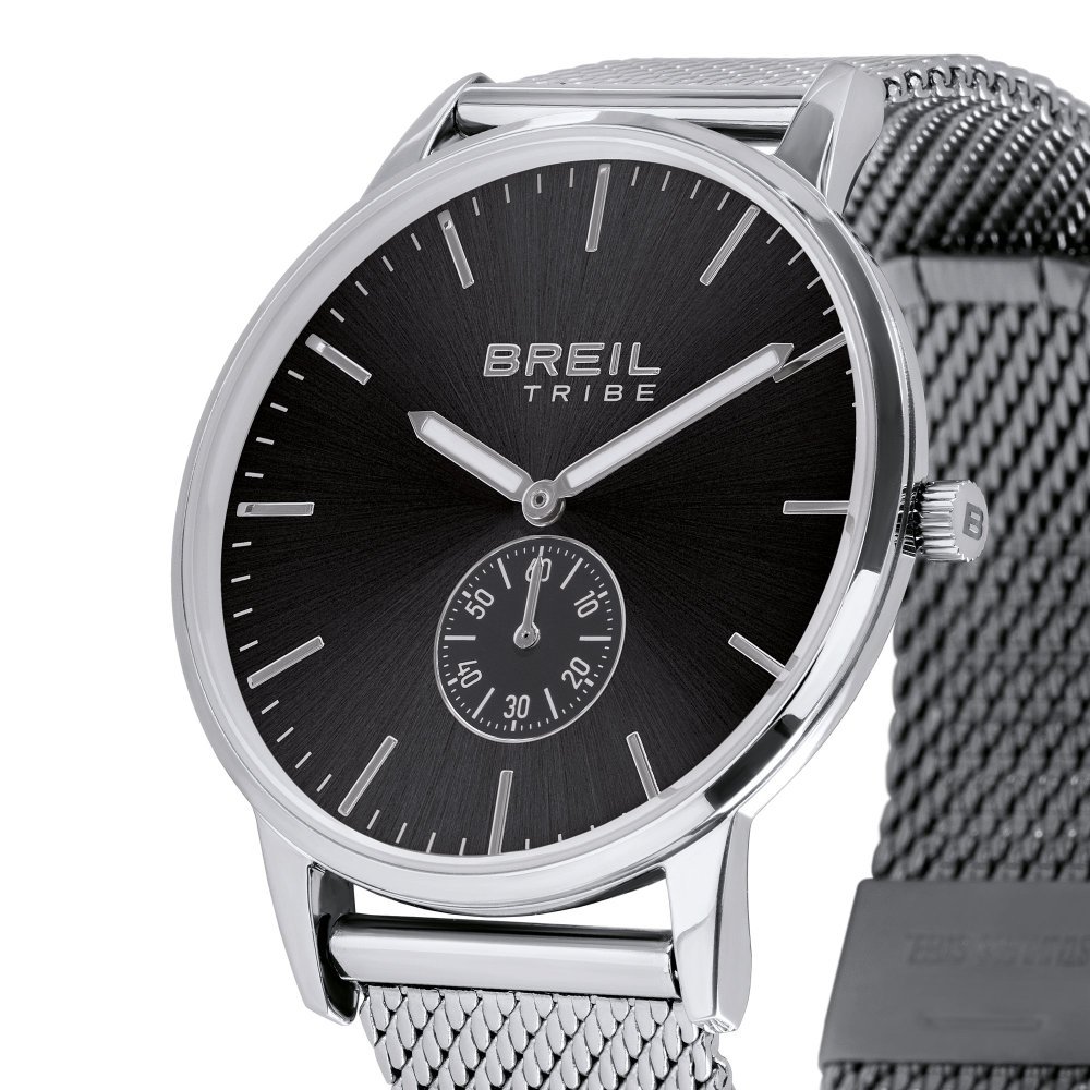 Breil Tribe - Piccolo Secondo Gent - Orologio Uomo - Nero